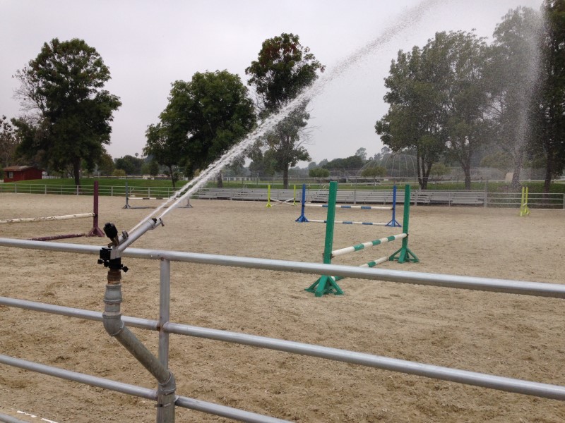 Big Sprinkler System horse pasture watering systems