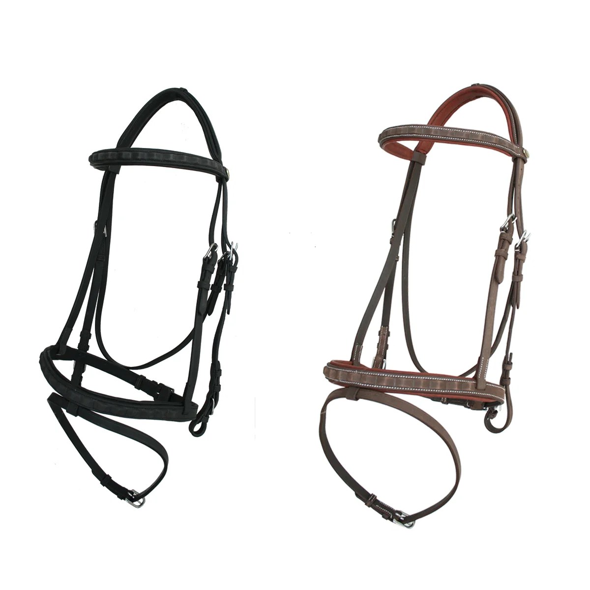 Grooving Bridle 7/8″ Padded Headpiece Horse Pride