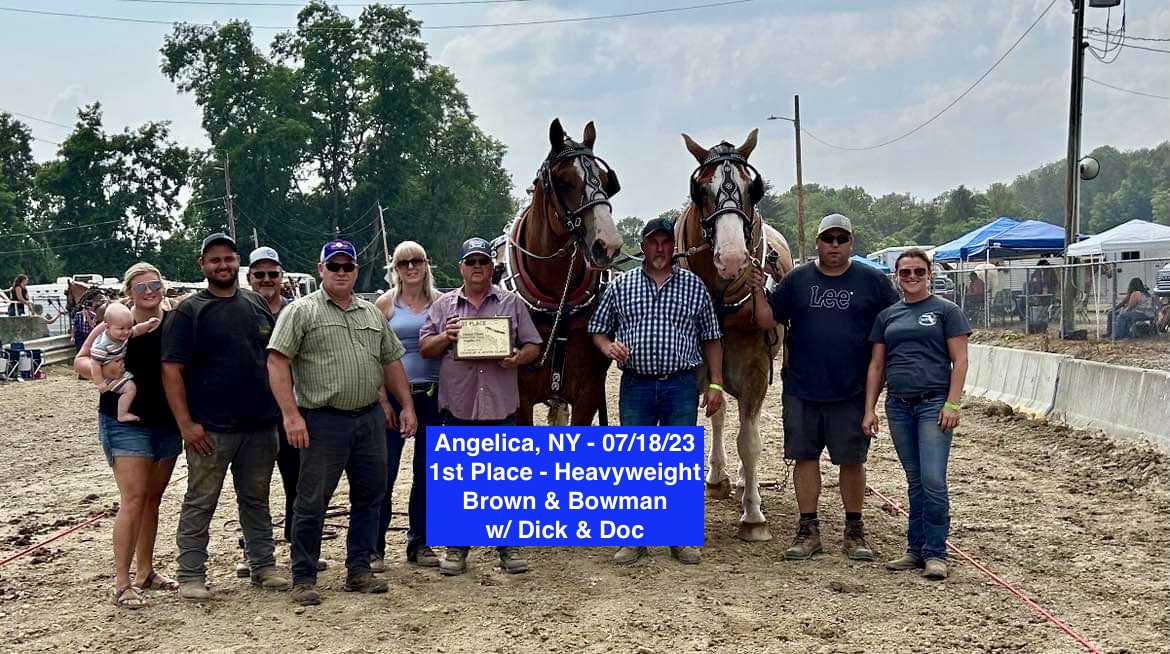 Horse Pull Results The Largest selection of Horsepulling results on the