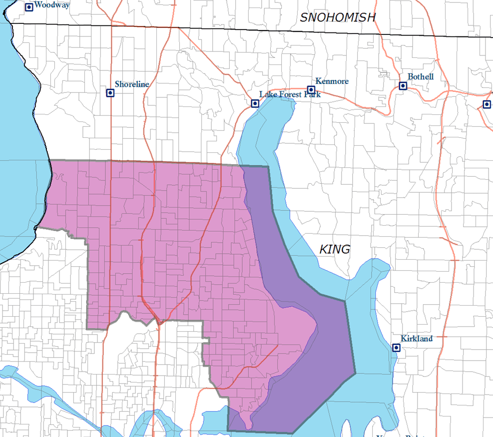 46Th District Seattle Map Better know the 46th Legislative District