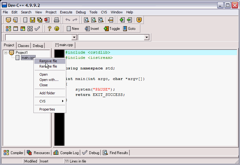 Compiler Help Bloodshed
