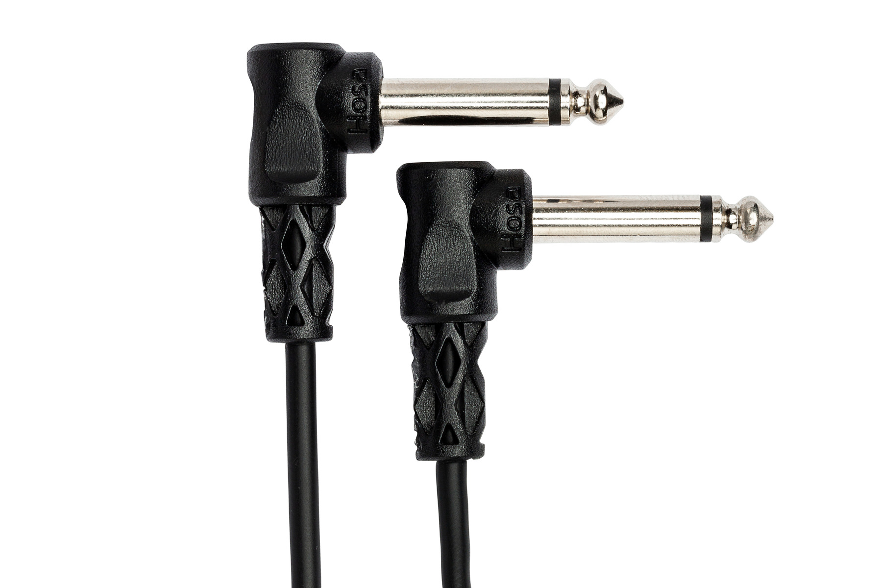 Molded Rightangle to Same Guitar Patch Cable Hosa Cables