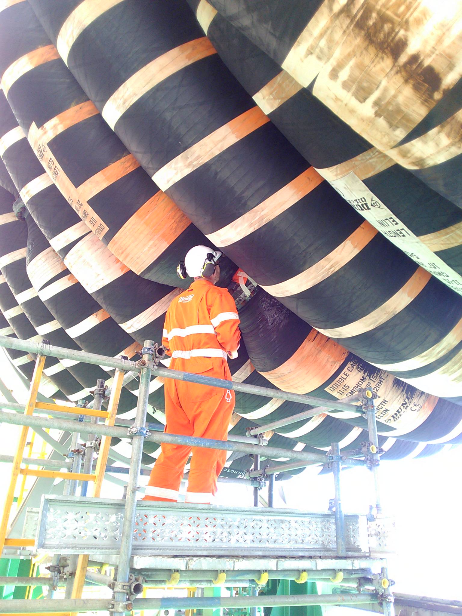 Hydraulic Hose Inspection massive capability up to 4000bar