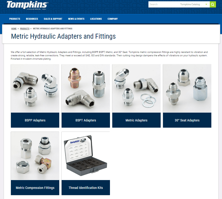 Metric Fittings Hose Solutions