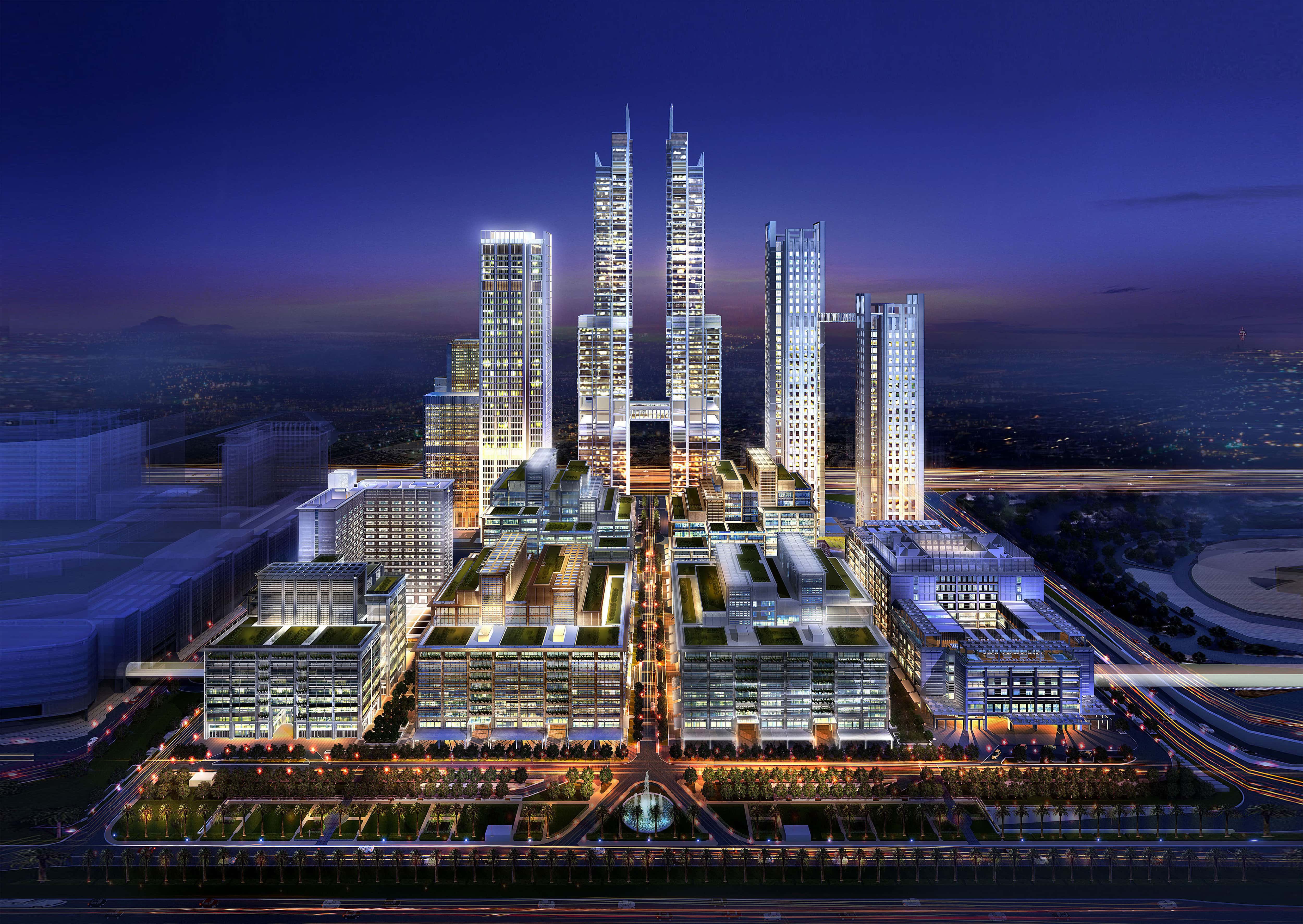 ドバイ・ワールド・トレード・センター Hoshino Architects