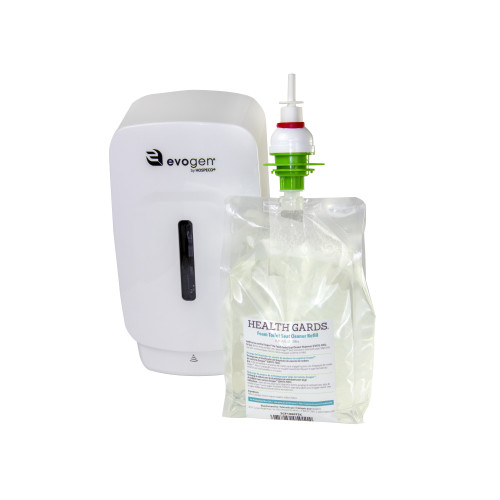 EVOGEN NOTOUCH FOAM TOILET SEAT CLEANER DISP 1000 ML WHITE