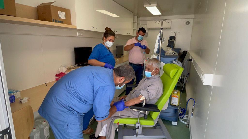 portable dialysis unit