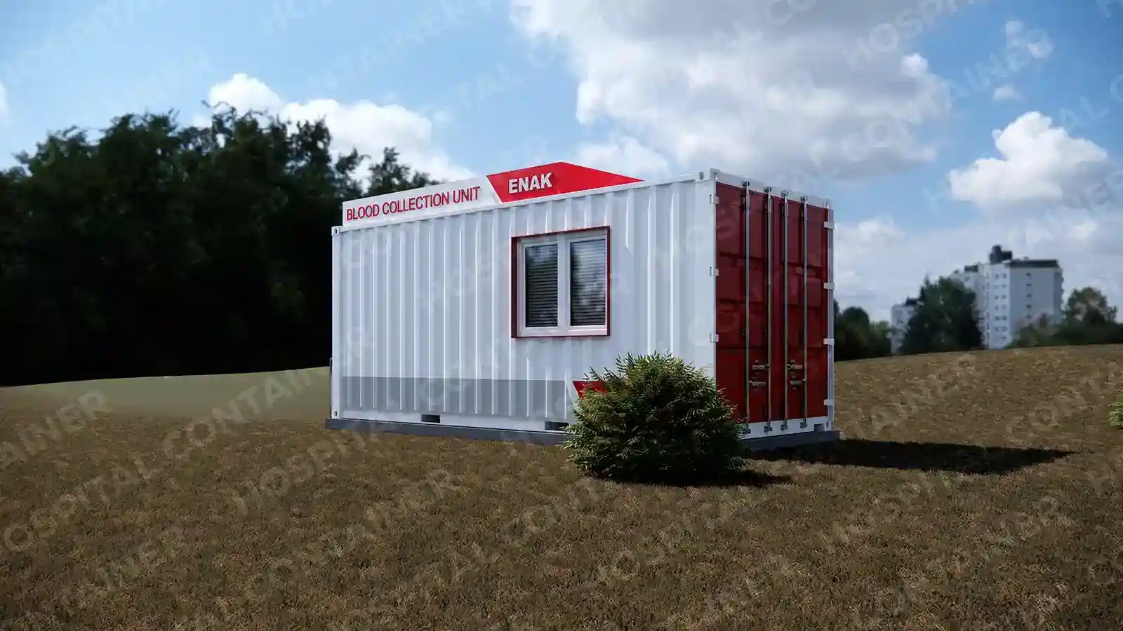 Blood Collection Container 20ft