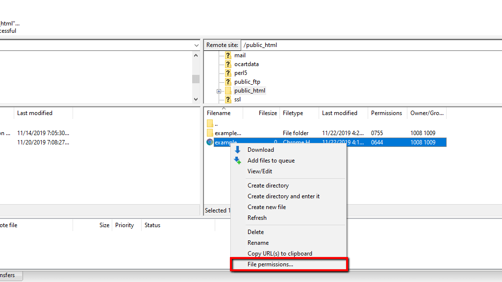 Managing web files via the FileZilla FTP Client HostArmada