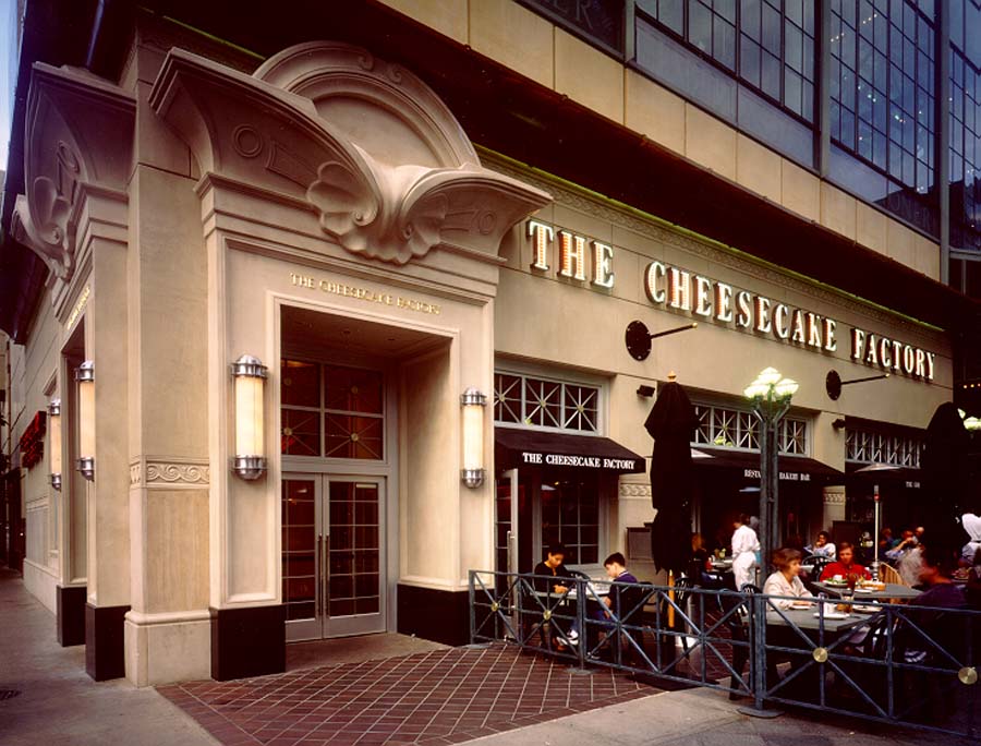 The Cheesecake Factory Restaurant in 16th Street Mall
