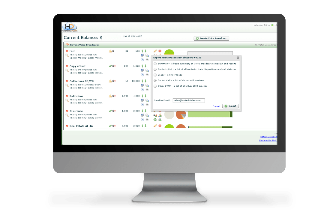 reportsVB Predictive Dialer Predictive Dialer Software