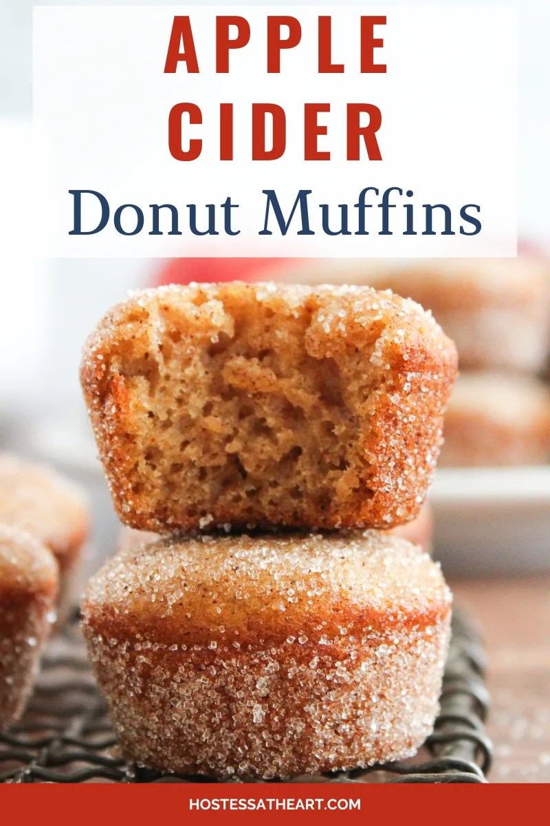 Apple Cider Donut Muffins Recipe Hostess At Heart