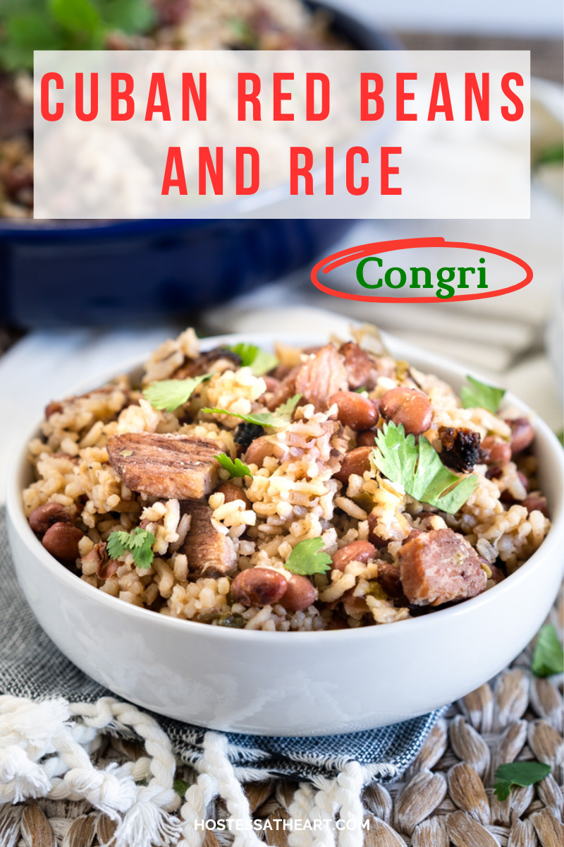 Cuban Red Beans and Rice Recipe (Congri) Hostess At Heart