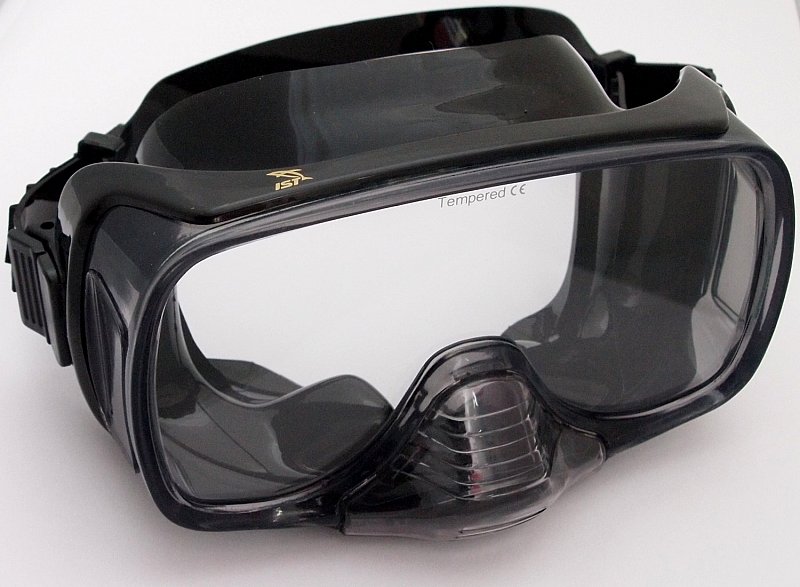 IST Proline M12BS Maske mit Ausblasventil Taucherbrille Ausblasen NEU