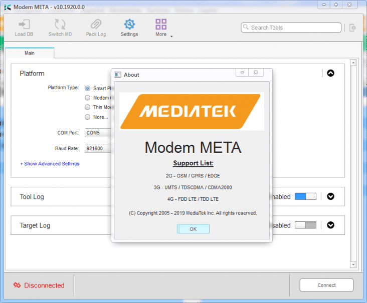 MauiMETA 10.1920 (Repara IMEI a procesadores MTK