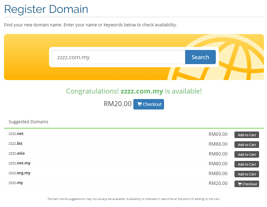 Malaysia Day Domain Promo ONLY RM30!