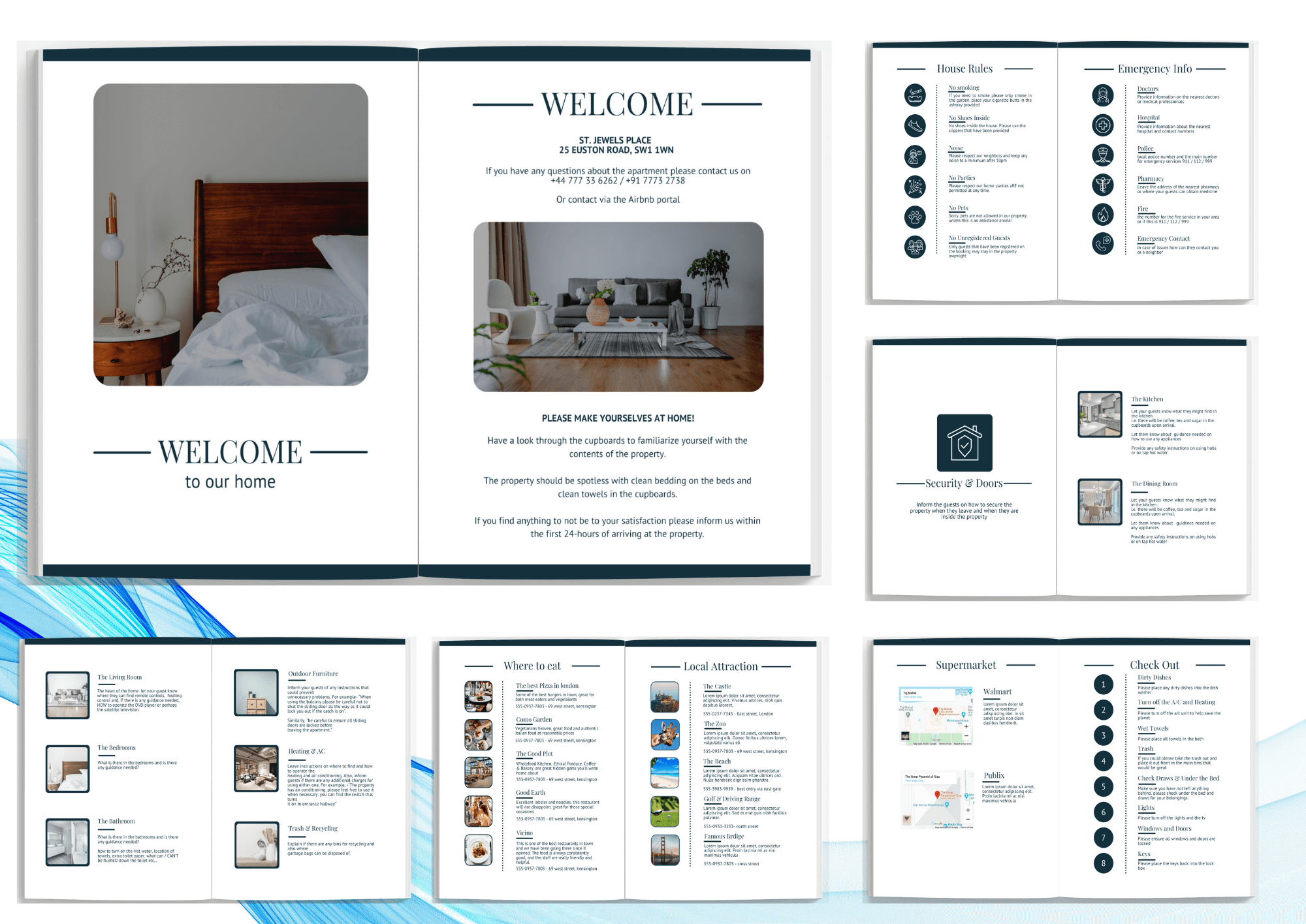 Guide Effortless Blue Hosts & Homes