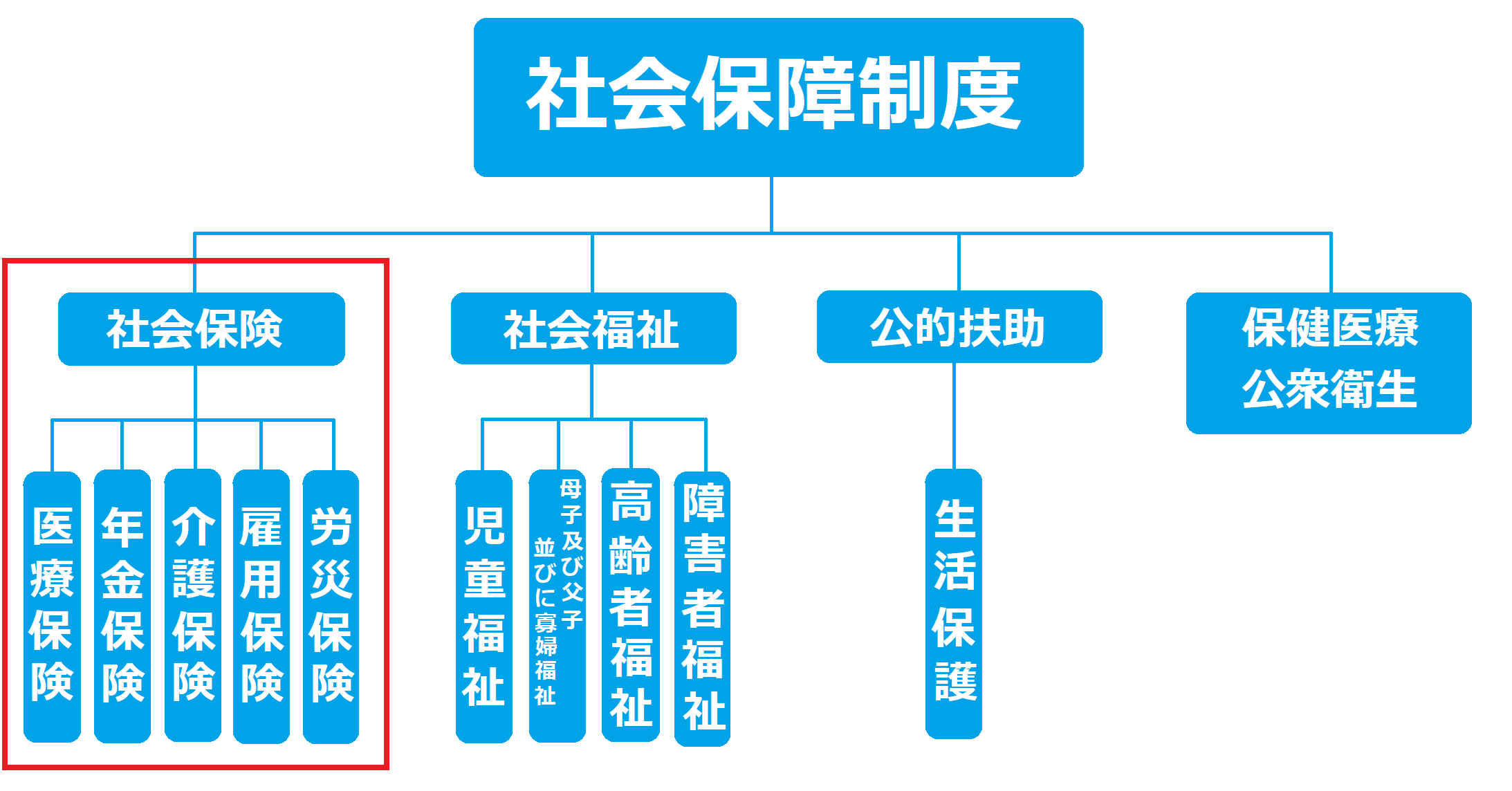 社会保障制度とは？社会保障の種類を図解でわかりやすく解説 社会保障 と 民間保険