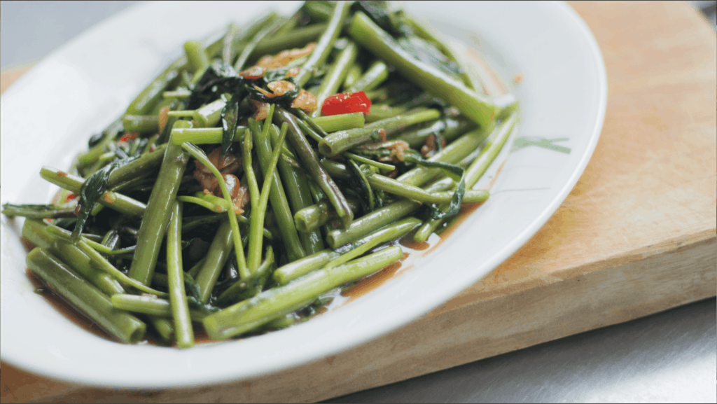 Water Spinach Stir Fry (Pad Pak Boong)