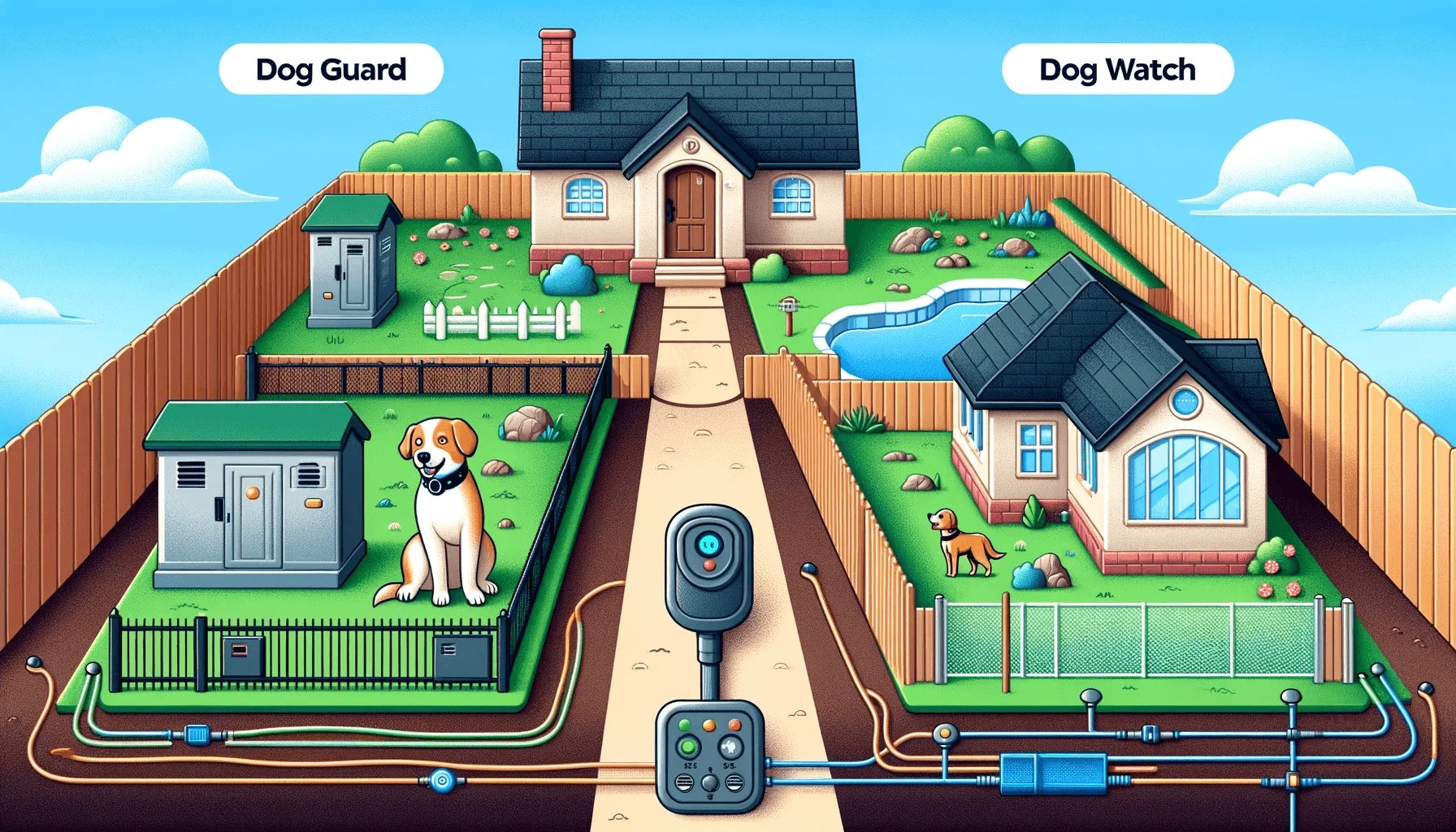 Dog Guard vs Dog Watch Compare Underground Fence Brands
