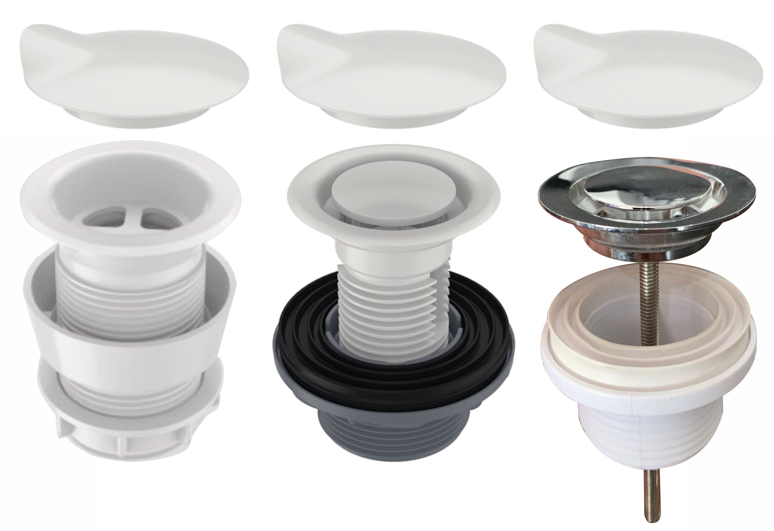Caroma Plug Hot And Cold Outlet