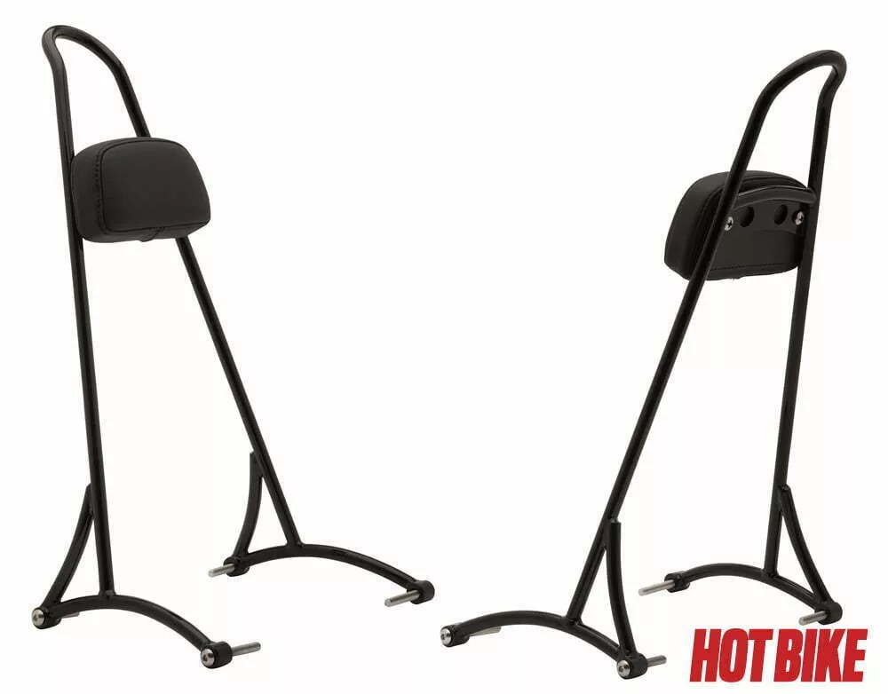 Burly Classic OnePiece Sissy Bars Hot Bike Magazine