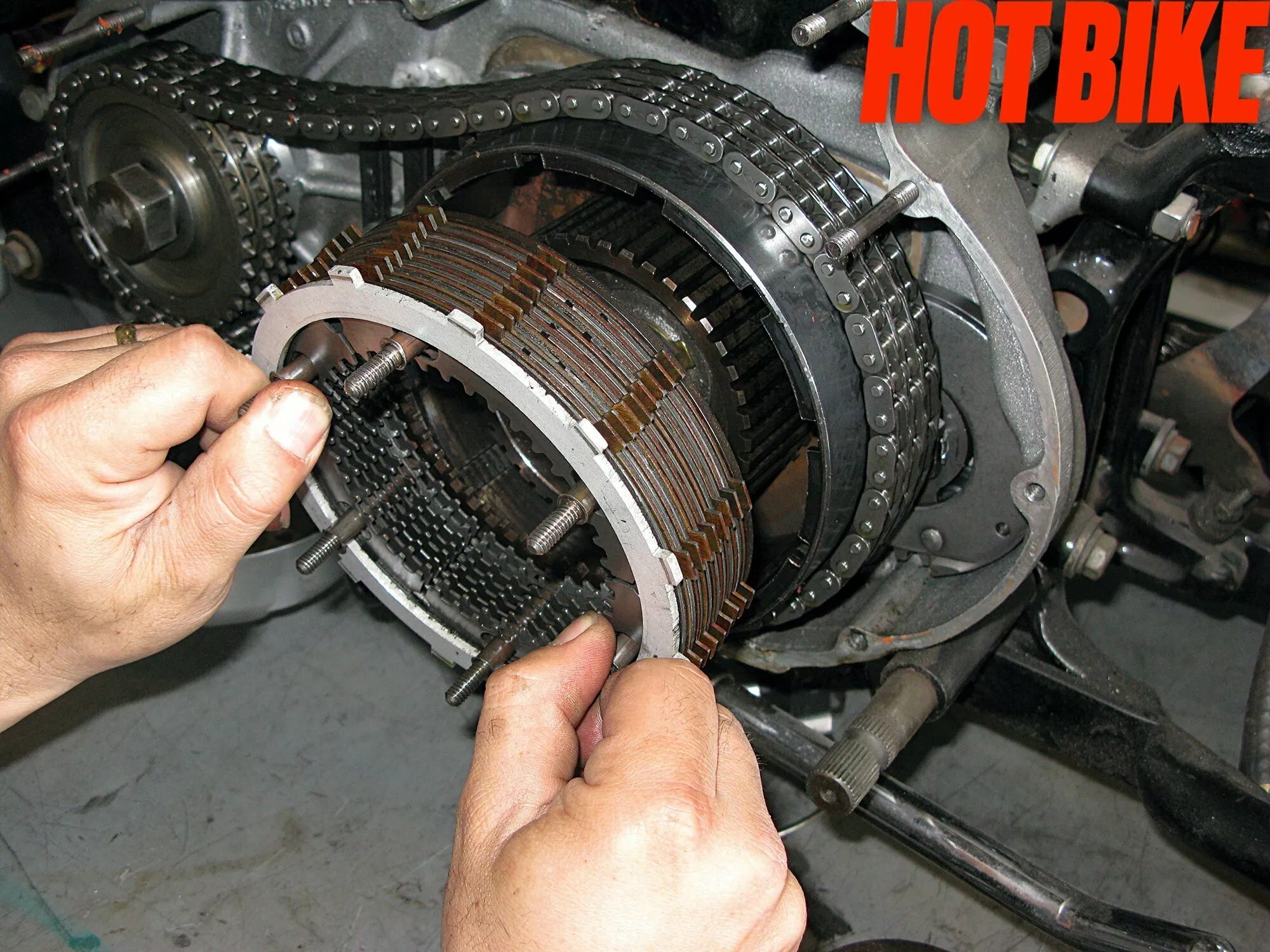 TECH HarleyDavidson Sportster Clutch Install Hot Bike Magazine
