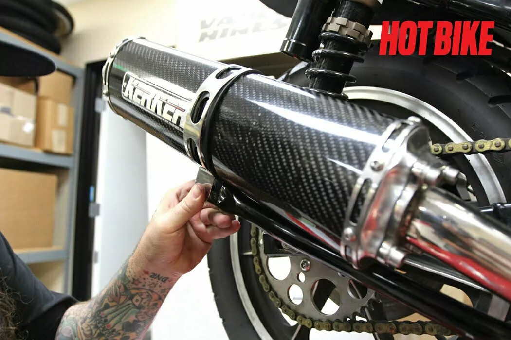 Kerker 21 Exhaust Install Hot Bike Magazine