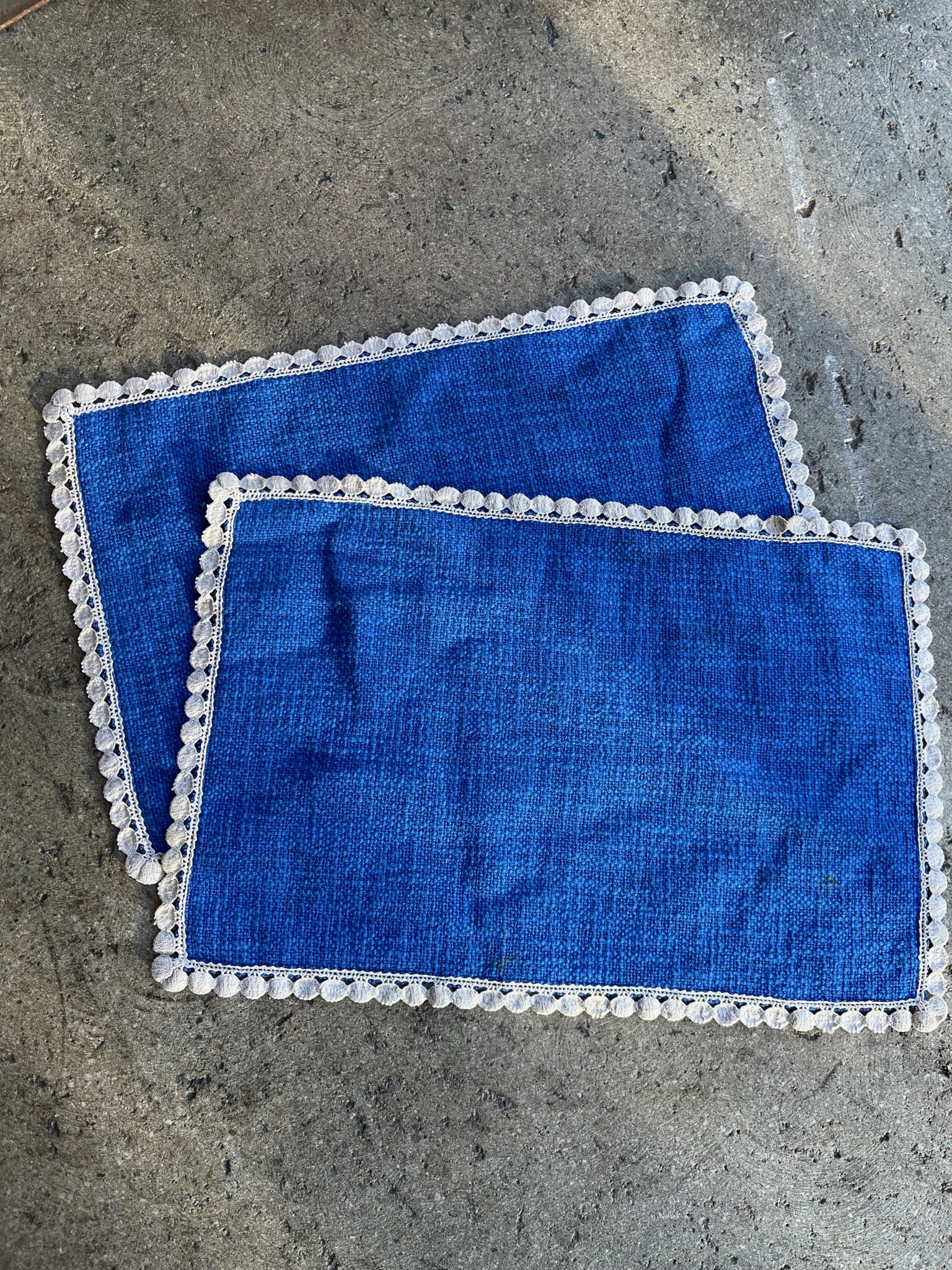 Vintage Placemats Set of 2 → Hotbox Vintage