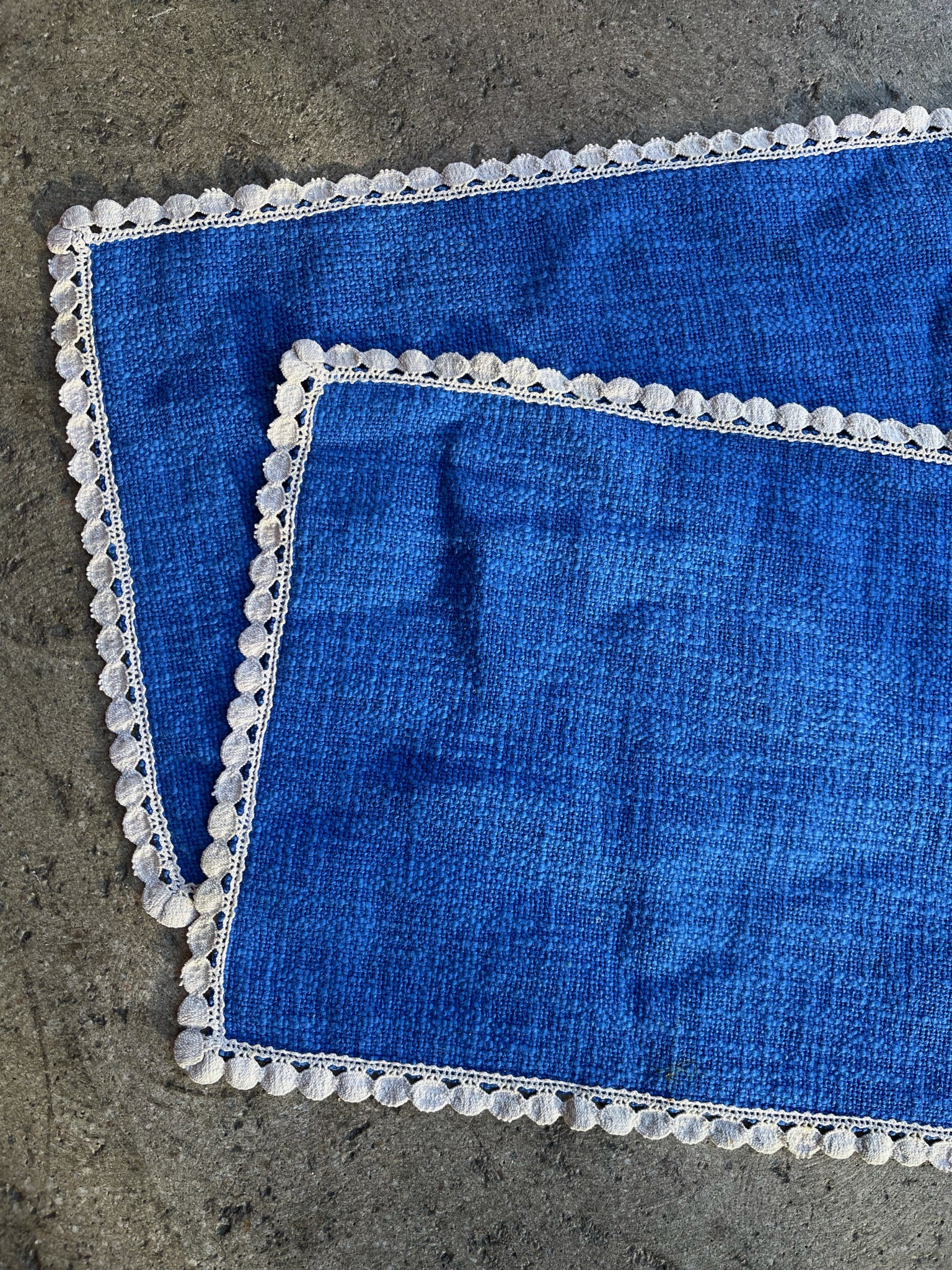 Vintage Placemats Set of 2 → Hotbox Vintage