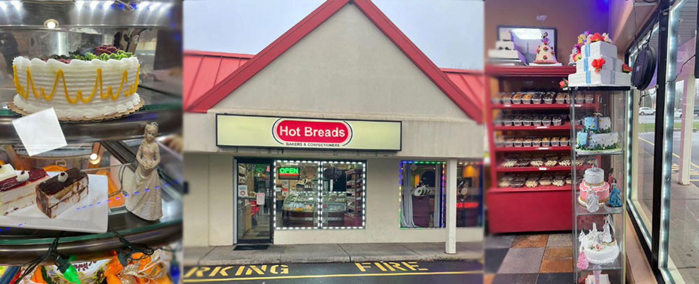 Hot Breads, Bakery , Confectioners, Indian Breads, Pastry, Wedding Cake