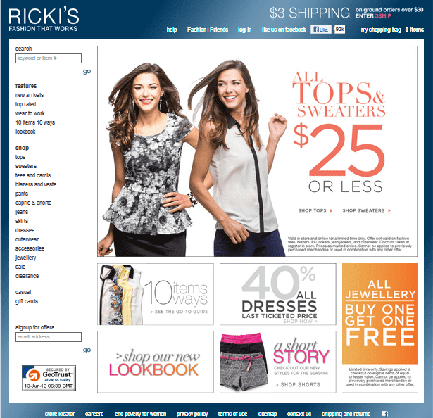 Ricki's Summer Sale Get 40 Off Dresses & Accessories + All Jewellery