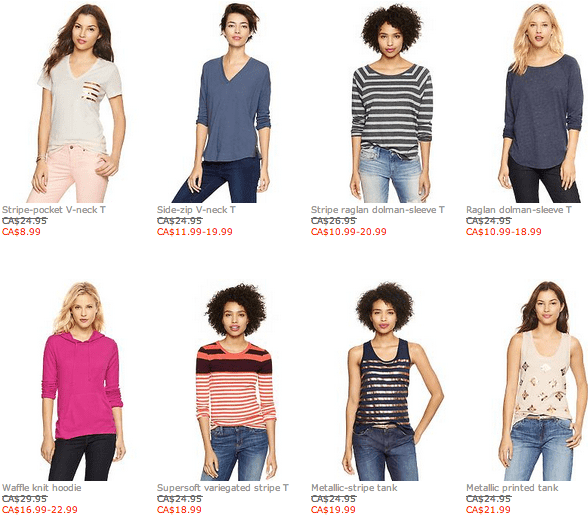 Gap Canada Offers Get 40 Off Regular Price Styles & 50 Sale Styles
