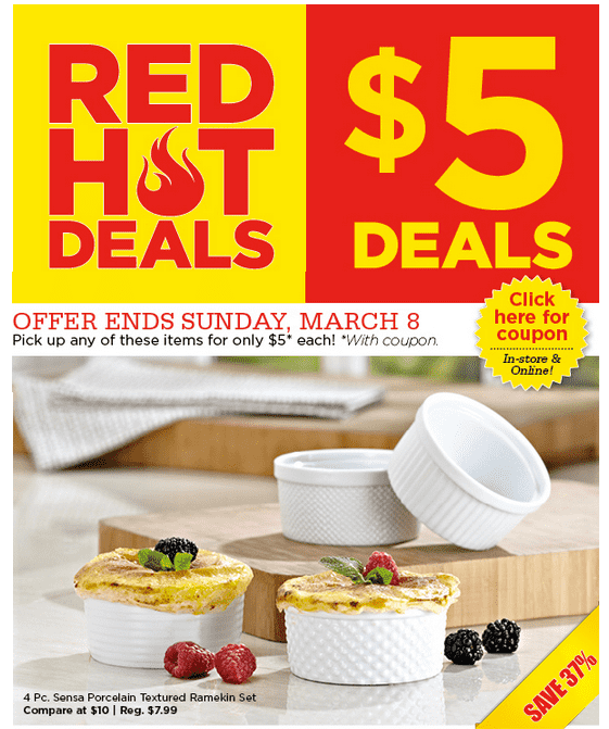 Kitchen Stuff Plus Canada Red Hot Deals 5 Coupon Deals Hot Canada