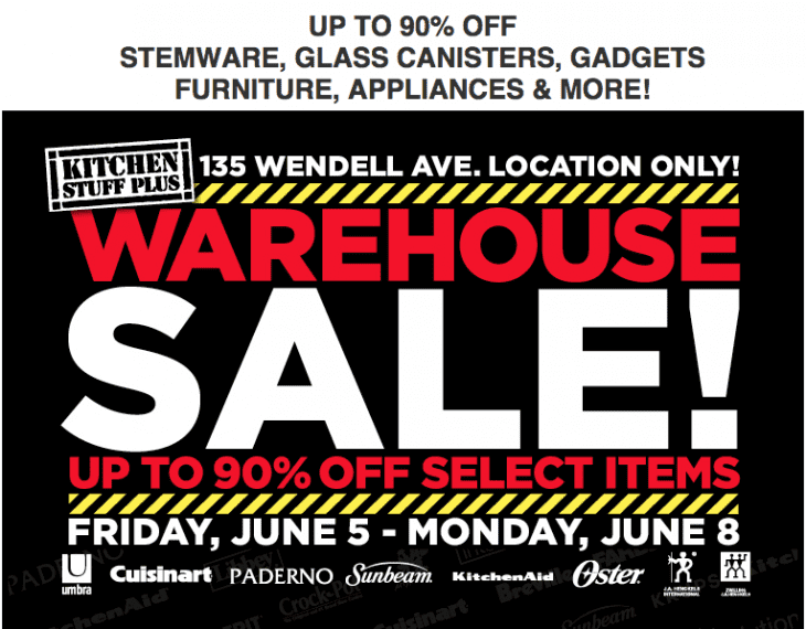Kitchen Stuff Plus Canada Warehouse Sale Get Up To 90 Off Selected Items Hot Canada Deals