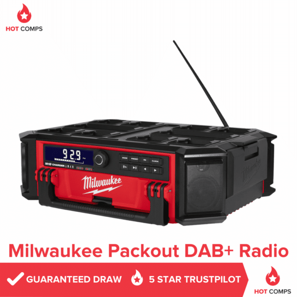 8th April 2021 - Milwaukee Packout DAB+ Radio | Hot Comps
