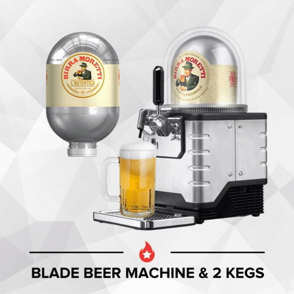 19th December 2021 Blade Beer Machine & 2 Kegs Hot Comps