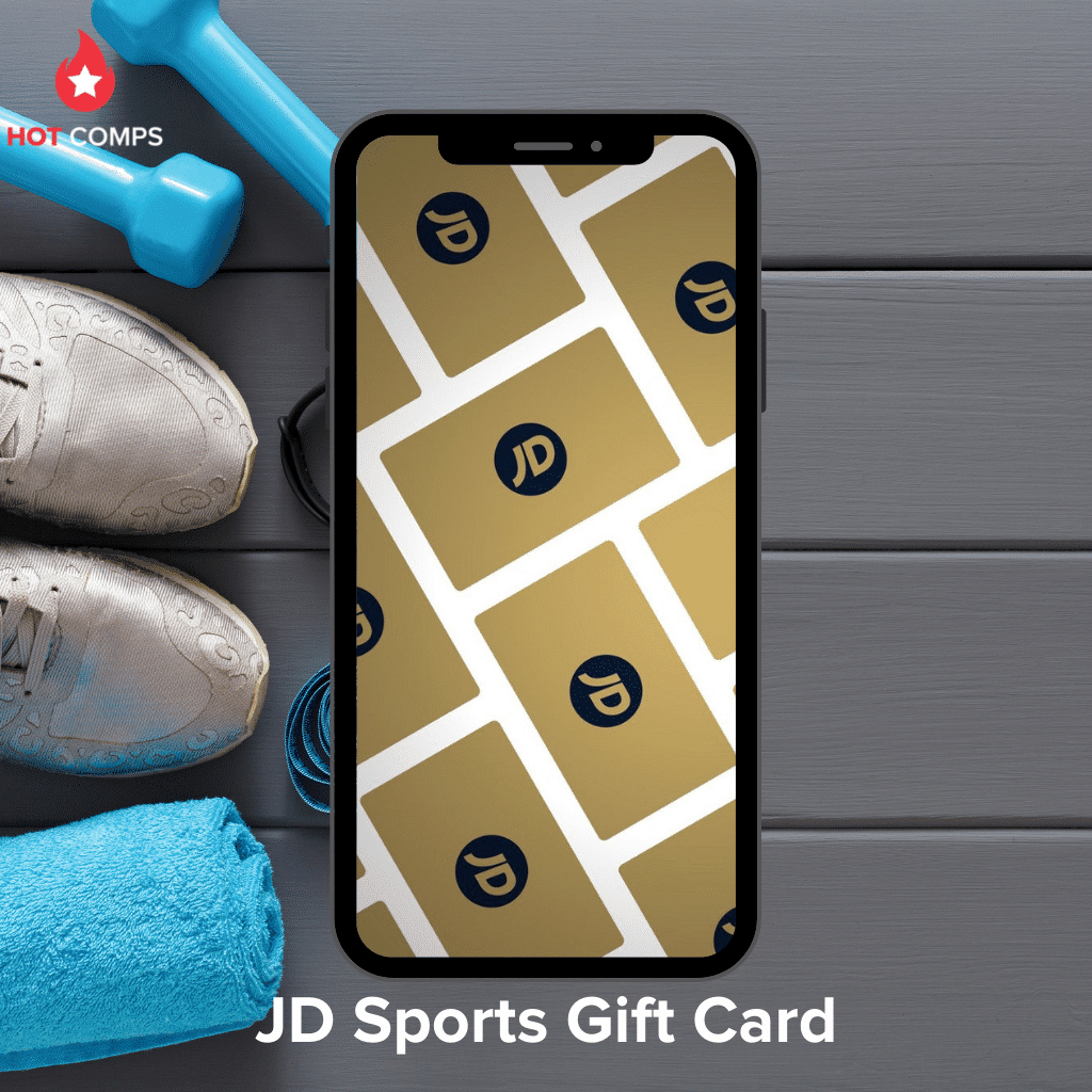 2nd November 2021 £200 JD Sports Gift Card Hot Comps