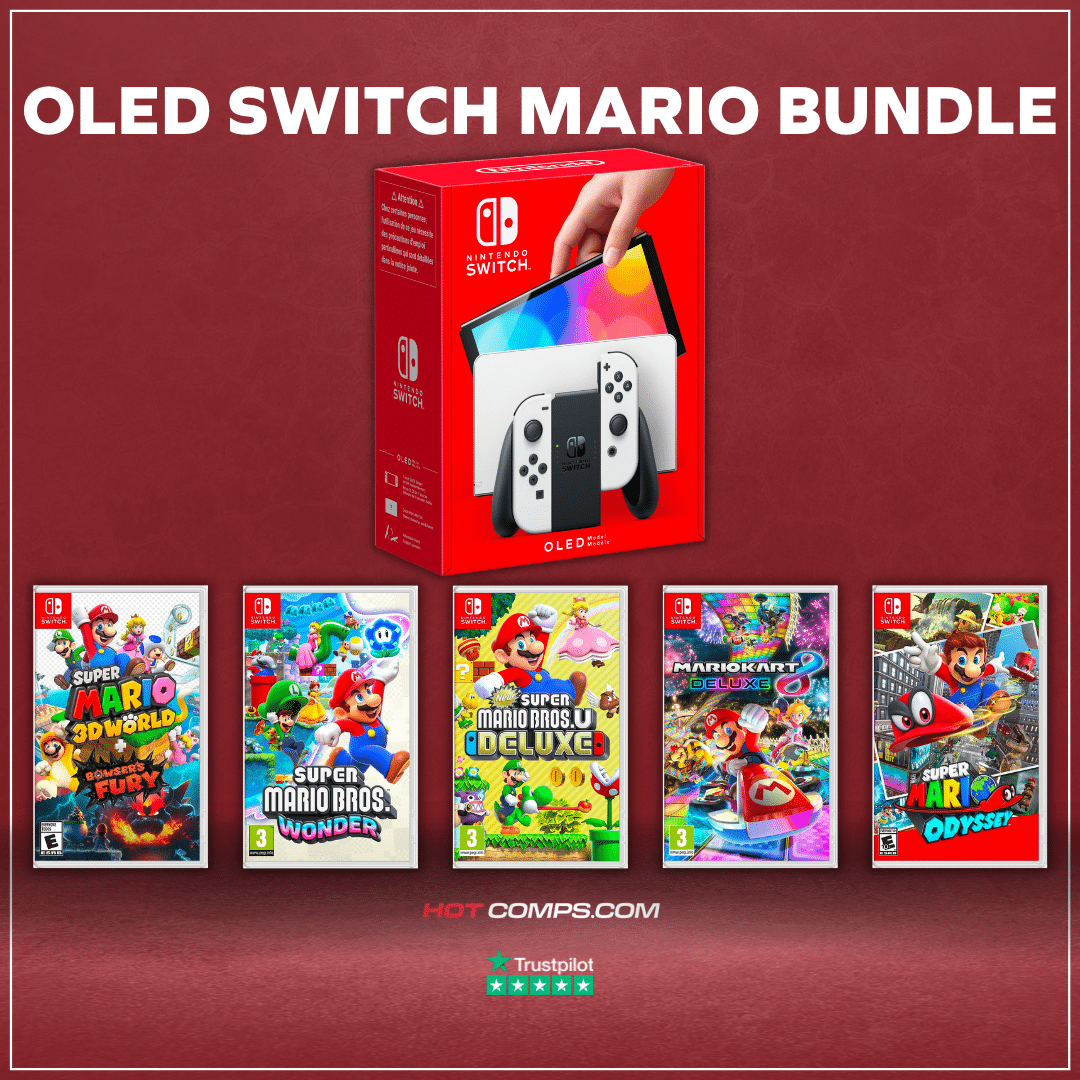 5th September 2023 Mario OLED Switch Bundle Hot Comps