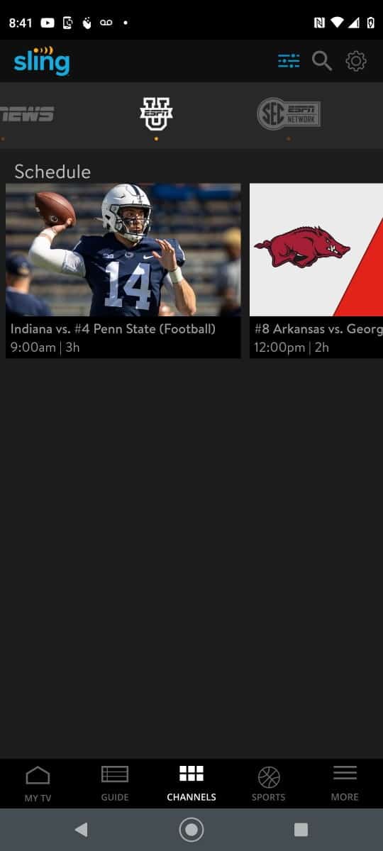 ESPNU Top Streaming Options to Watch the Ultimate College Sports