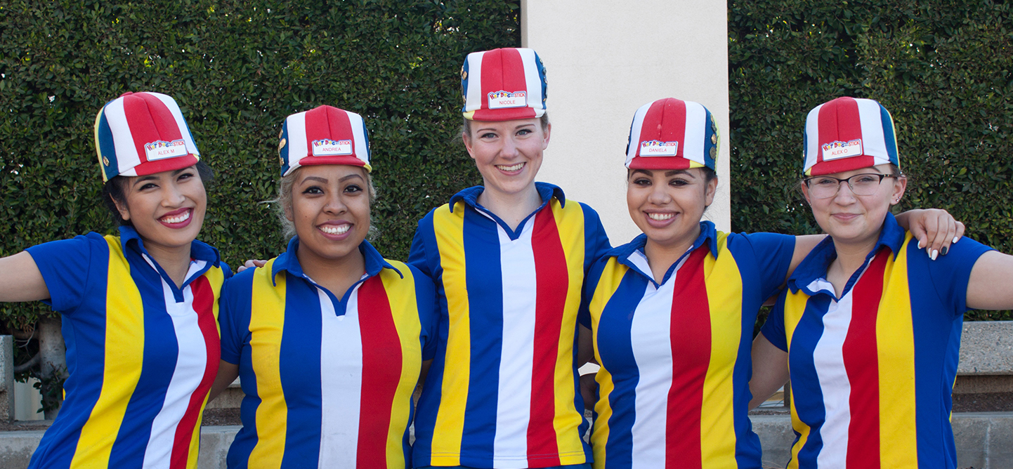 Hot Dog on a Stick uniforms r/AccidentalWesAnderson