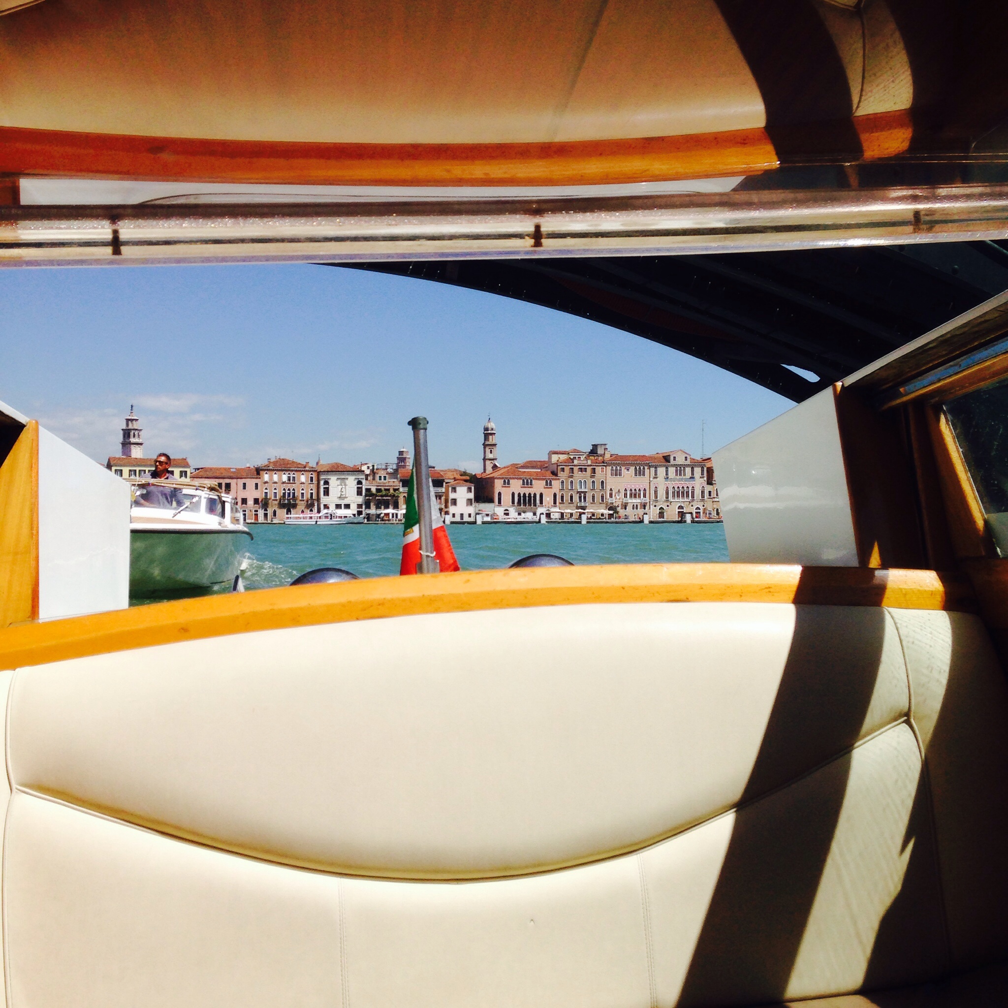 The private water taxi in Venice, a must do? Hotel Goddess