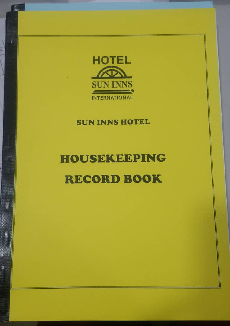 Housekeeping Book HotelSOS