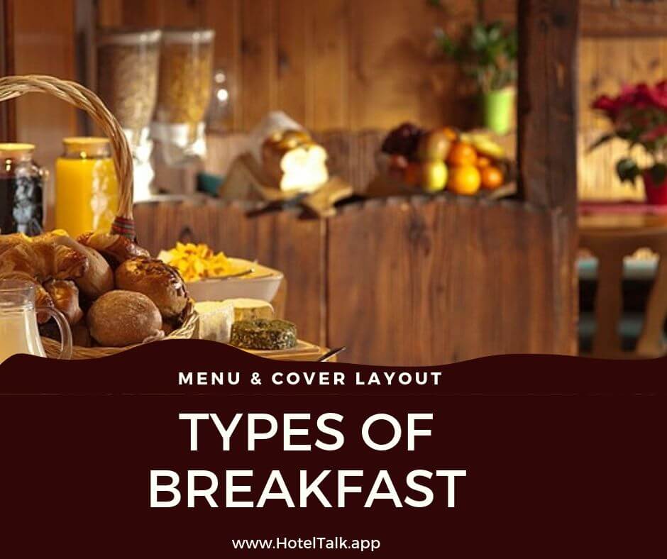 5 Types of Breakfast in Hotel With Menu and Cover Layout HotelTalk