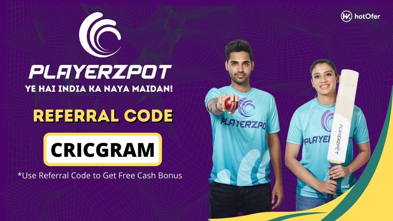 Playerzpot Referral Code Sign up And Get Rs 50 Bonus