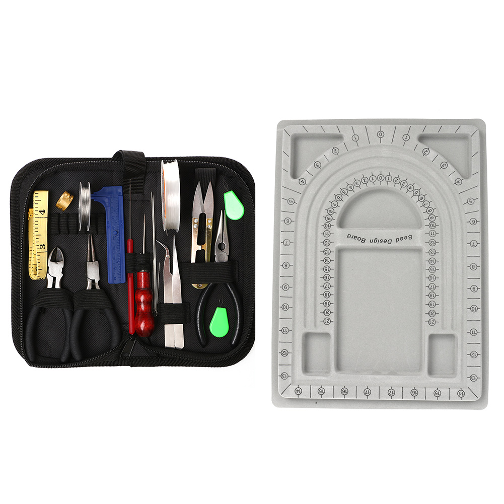 HOTOOLME Jewellery Making Tool Kits,23 Pieces Jewelry Repair Kit with
