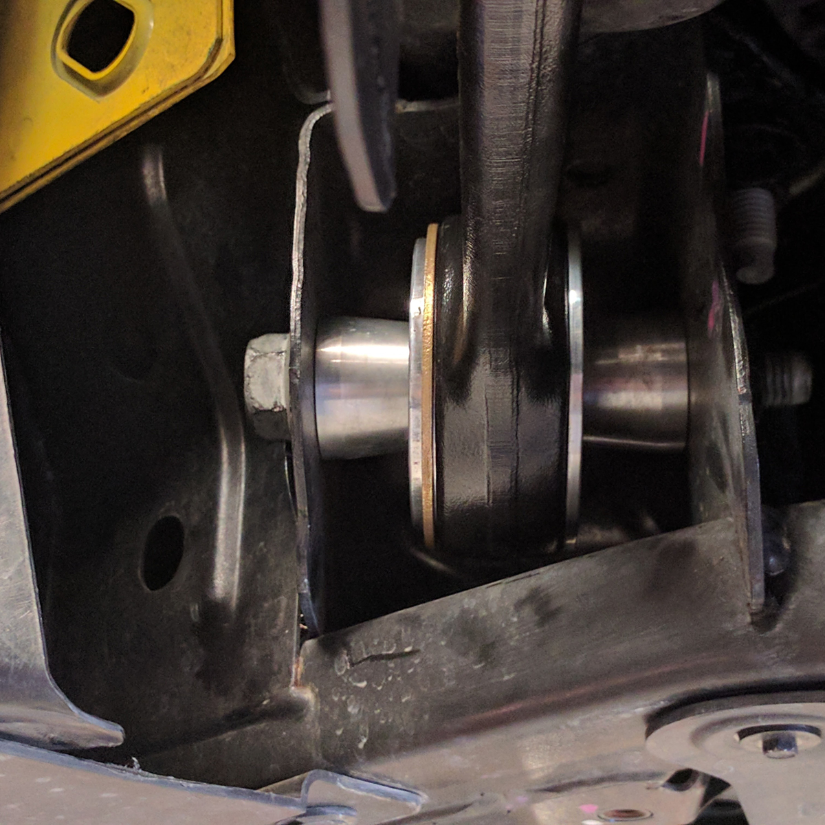 Caster Bushing With Arm Installed J&M Products