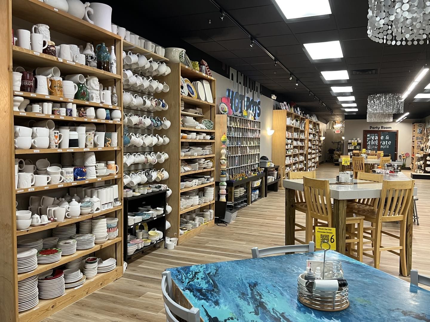 Adult A LaCarte Party Hot Pots Pottery