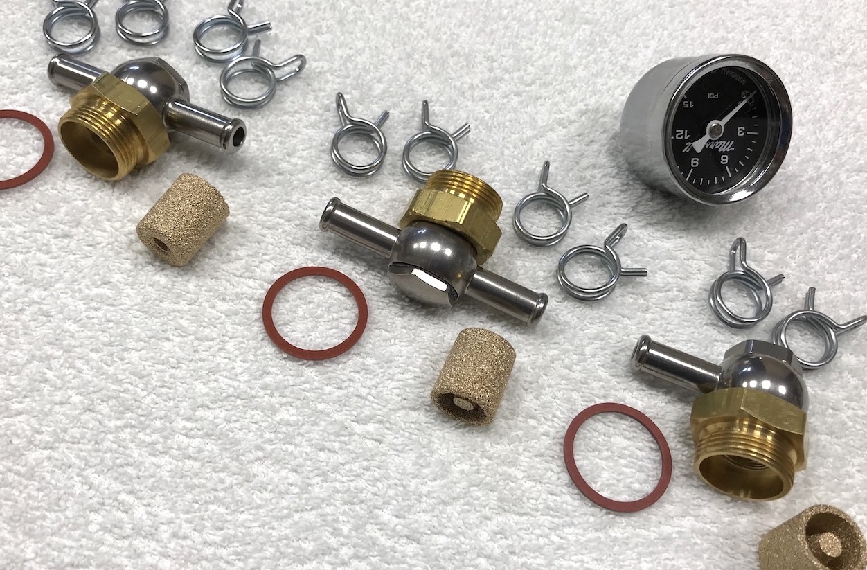 Rochester Carburetor Banjo Fitting Single End Stainless Steel