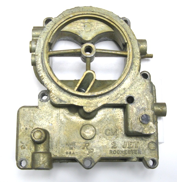 Rochester Carburetor Air Horn NEW Front Fuel Inlet Small Base 2